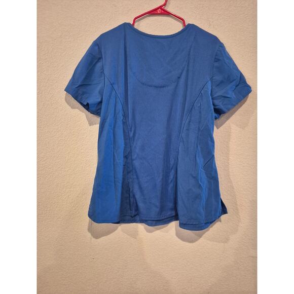 iMotion by Barco Scrub Top – Women’s XL – Blue - Picture 2 of 4